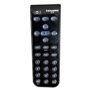 SiriusXM v2.0 Remote Control Model XDR2 Black Remote‎ Control